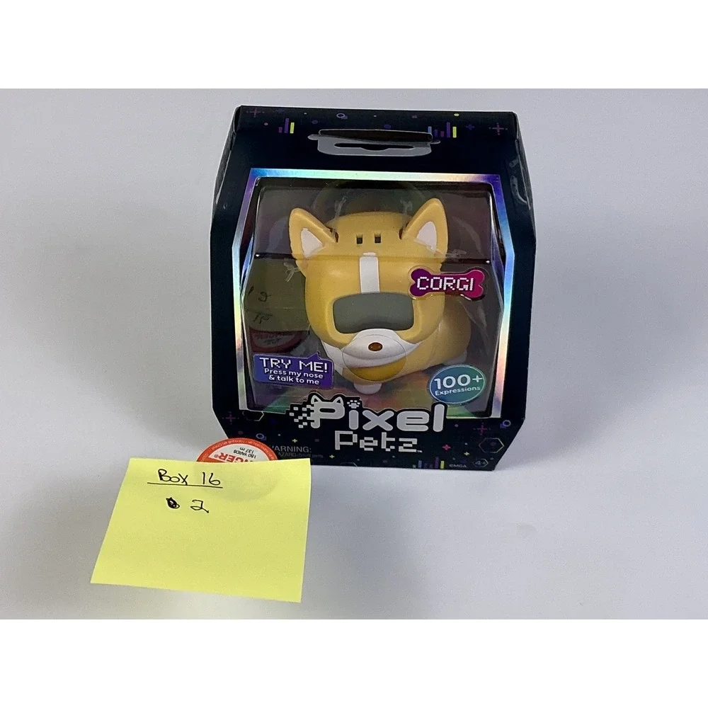 Pixel Petz Corgi Interactive Toy Pet 100 Expressions Talking Pet Kids Toy